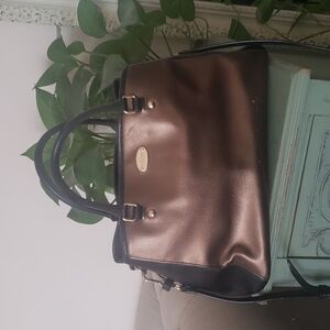 Coach Margot Carryall Crossgrain Leather Satchel Bag